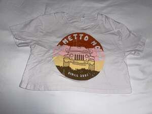 Palmetto Moon Women's Since 2002 Jeep Graphic White Crop Baby Tee